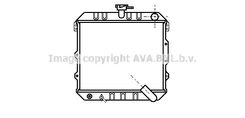 AVA QUALITY COOLING Радиатор, охлаждение двигателя MT2009